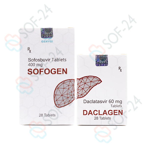 Sofogen 400мг Daclagen 60мг Sofogen 400мг Daclagen 60мг